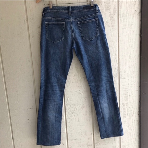 Elie Tahari Adena Straight Jean. - Picture 4 of 8